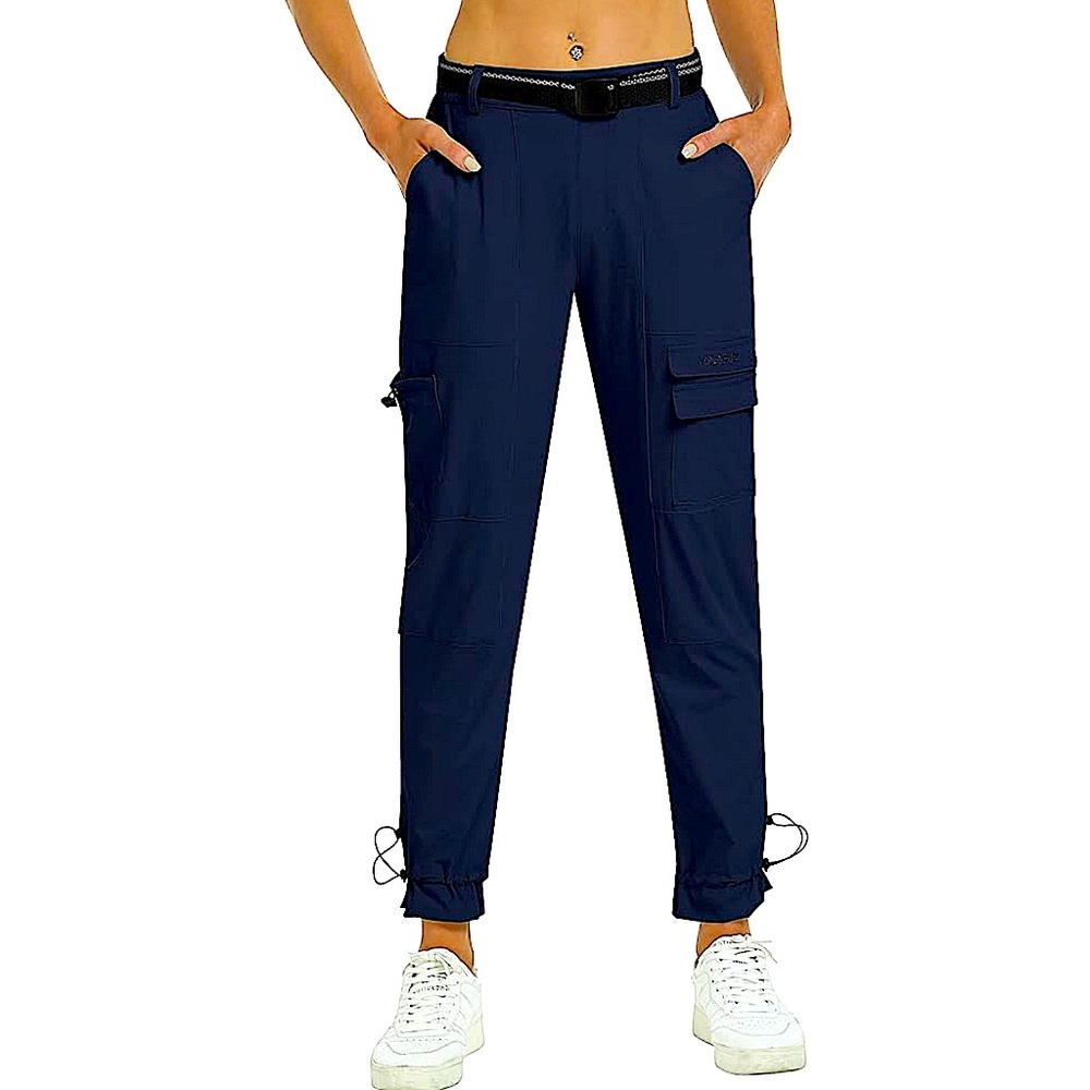 MoFiz Women's Hiking Pants Cargo Sweatpants Quick Dry Water Resistant